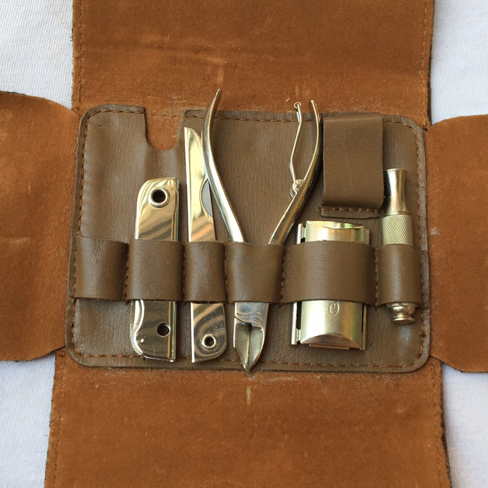 Vintage Noymer Gillette shaving grooming kit Mello - Picture 8 of 13